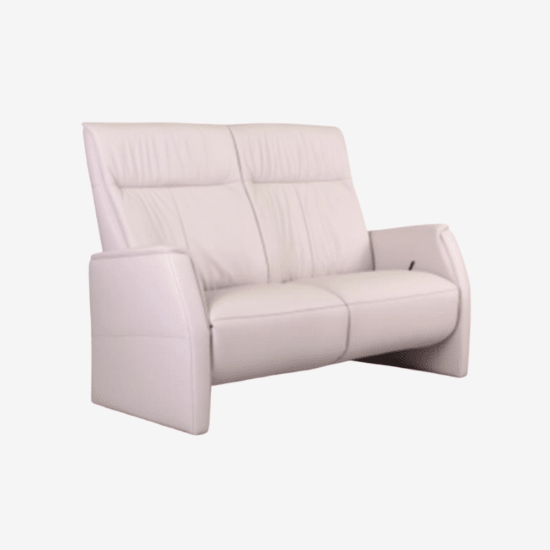 elektrisch verstelbare relaxbank in stof en leer cameba teun arts sint hubert