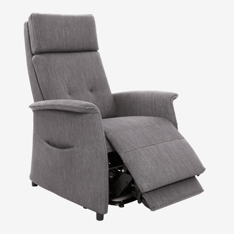 sta op stoel riniro van gealux direct leverbaar in leer of stof