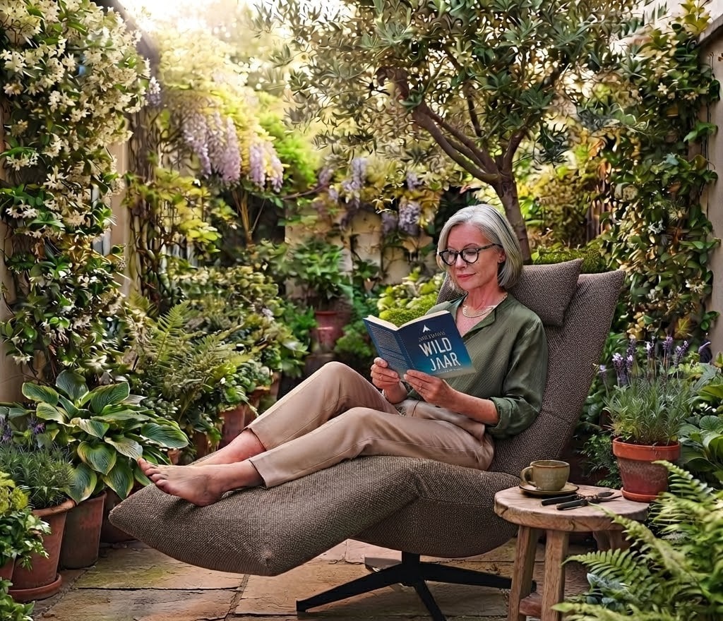 relaxstoel voor buiten outdoor relaxing teun arts